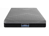 Giselle Single Mattress 26cm Firm Pocket Spring Dual Edge Support Dark Grey MATTRESS-E-CARBON-26-S