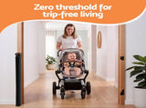 Keezi Retractable Gate Baby Gate Pet Safety Fence Extends up to 400cm Black SG-400X86-BK