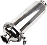 1.5" Tri Clamp Filter Sanitary, Inline Straight Strainer with 100 Mesh Stainless Steel Screen V1258-DP02-C-2559