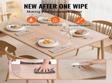 Plastic Table Cover, 42 x 60 Inch 1.5 mm Thick Frosted Table Protector, Rectangle PVC Desk Mat, V952-ZFXPVCZB42X6F49BKV0