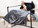 Electric Heated Blanket Washable 10W Heated Soft Thermal Zipper Shawl Wraps USB Charging Winter V985-HEATEDBLANKET
