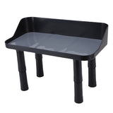 Adjustable Elevated Pet Bowl Lifting Anti Tip Plastic Neck Protection Dog Cat Food Bowl Raised V1294-YM0901-3117250054011