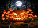 Solar Maple Leaf Branch Lights with 20 Warm LEDs, 8 Lighting Modes & IP65 Waterproof, Auto On/Off V1341-ZY-3Z3RS7QU-1PCS-PUMPKIN-SMALLMAPLE