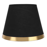 Fabric Lamp Shade European Style Modern Lampshade for E27 Table Lamp Floor Light SuppliesPX125 Black V1294-YM0901-3119210143011