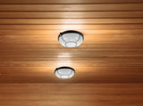Sauna Light Fixture for Home, Easy to Install with Stylish Glass and Die-Cast Aluminum Design V1369-AZ3-W-19611