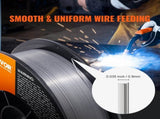 Flux Core MIG Welding Wire E71T-GS 0.035" 10LB Gasless Mild Steel MIG Wire V952-YXHSJMIGE71TG6JSPV0