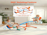Kids Seesaw 136 kg Capacity 360 Degrees Rotating Teeter Totter Aged 3 V952-YGDZDQQBJS2R7NUCQ001V0