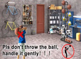 Basketball Soccer Storage Rack Sport Ball Organizer Ball Holder Display Stand V201-FCA7545BL8AU