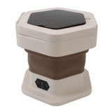 Portable Washing Machine 8L Capacity Multifunctional Foldable Mini Laundry Washer for Clothes Socks V1294-YM0901-3113240221613