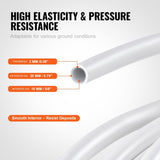 VEVOR PEX-AL-PEX Tube,50M, 20mm Diameter Aluminum-Plastic Composite Pipe Oxygen Barrier Radiant V952-LSGBSDDLP50MPSKRGV0