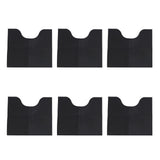 Toilet Mat Dark Gray Washable Reusable Potty Training Toilet Rug for Restroom Bathroom U Shape V1294-YM0901-3112240054811