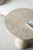 LOGAN CEMENT ROUND SIDE TABLE V742-60957