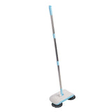 2 in 1 Hand Push Floor Sweeper Stainless Steel 180 Degree Rotating Hard Floor Mopping Sweeper V1294-YM0901-3113250025911