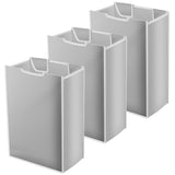 3Pcs Laundry Hamper Cart Large Capacity Bags High Load Bearing Capacity Removable V1192-AZ-W-21682