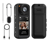 2.7K HD Mini Action Camera, Portable Thumb Camera with 180&deg Rotating Lens, Black V178-59163