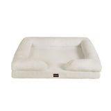 PaWz Memory Foam Pet Sofa Bed PT1231-M-WH