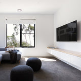 Laser Fixed Slim Profile TV Wall Mount - 37 to 80 Inch Panels V1031-TVB-LUP38-6F_528