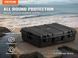 Weatherproof Hard Case, Heavy Duty Protective Dry Box Case with Pre-cut Foam, and Retractable Pull V952-FFYSTX2025CU96KGUV0