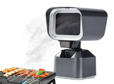 Portable Range Hood with 2 Wind Speed 3600rpm Suction power Angle and Height Adjustable Removable V1294-YM0901-H48207GY-US