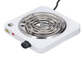 Electric Single Burner 1500W Countertop Single Coiled Burner Hot Plate Adjustable Temperature V1294-YM0901-3118240243711