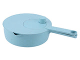 Household Vegetable Drainer Manual Salad Dehydrator Vegetable Washing Basket for KitchenBlue V1294-YM0901-3118210232313