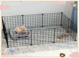 Rabbit hutch - Gray - 1 piece - 34*34*36cm - For rabbit guinea pig ferret - Rabbit hutches - For V1188-NK-BOL-366