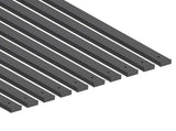 61 Pack Deck Balusters, 82 cm Galvanized Steel Railing Spindles, Hollow Rectangle Metal Decking V952-BPKLGZT61G328HWPY001V0