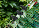 400 Pcs Black Shade Cloth Plastic Clips Round Sunshade Net Fixing Clip Fabric Clips for Garden Anti V1258-DP02-C-2253