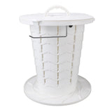 Retractable Portable Toilet Foldable Travel Toilet 7 Level Adjustable Height Camping Portable Potty V1294-YM0901-3111240205811