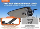 Hand Winch, 725.7 kg Pulling Capacity, Boat Trailer Winch Heavy Duty Rope Crank with 10 m Polyester V952-CYSDJP1600BDKMHDEV0