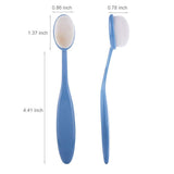 Ink Blending Brushes,Ink Blending Tool -10pcs brush width 0.86 inch oval brush and 6 pcs brush V1258-DP02-C-2941