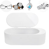 40KHz HF Ultrasonic Cleaner Machine 30W for Eyrglasses Jewelry Household Cleaning Device 400ml V1294-YM0901-3113200208411