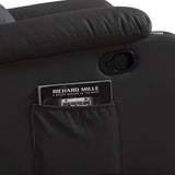 Levede Massage Chair Recliner 360 Swivel Black OF1025-F-DG