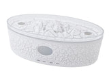 Volcano Essential Oil Diffuser 300ML Waterless Auto Off Timing Double Jet Flame Volcano Humidifier 3 V1294-YM0901-3113240156811