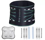 Lumbar Support Belt, featuring 8X Enhanced Lumbar Support, designed with a 3D massage pad, unisex V1106-YBZC004