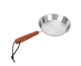 Stainless Steel Frying Pan, Non-Stick Egg Fryer for Household & Restaurant, 6.3 Inch V1263-JX-2991