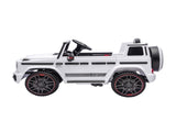 Kids Electric Ride On Car G63 Toy Cars Remote Control White RCAR-AMG63-LS-WH