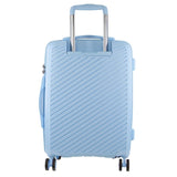 Pierre Cardin Inspired Milleni Cabin Luggage Bag Travel Carry On Suitcase 54cm - Blue V563-MONACO-CABIN-BLUE