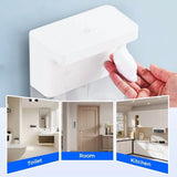 Dual Automatic Hand Dishs Soap,5.8x3.2x8.9Inch Wall Mounted Touchless Foaming Soap V1366-AZ2-W-26504