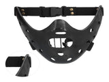 Lamb Mask Black Durable Adjustable Resin Cosplay Mask for Halloween Carnival Parties V1294-YM0714-3115210185611