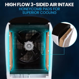 POLYCOOL 450W 80L Evaporative Air Cooler, Commercial Grade, Remote Control, Fan V219-COLCECPY08GA