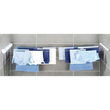 Indoor and Outdoor Wall Mounted Clothes Dryer, Extendable Clothes Line 3.7 m V1237-ZY-715-051