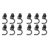 12 Pack Metal Garage Hooks, Heavy Duty S Hooks Tool Hangers for Garage Wall, Shed, Garden Storage V1366-AZ2-W-14621