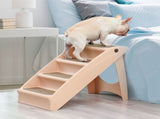 PaWz Pet Ramp Indoor Dog Steps Stair Brown PT1025-BR