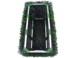 Portable Boxwood Hedge UV Resistant 25cm High 100cm Long V77-1157825