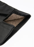 Dents Mens Cashmere Lined Handsewn Kangaroo Leather Gloves - Black V563-5-7016BLACK-M