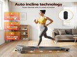 Everfit 3 in 1 Walking Pad Treadmill 20% Auto Incline Under Desk Treadmills for Home Gym With 40cm TMILL-400-AINC-SI
