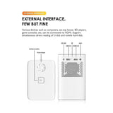 WiFi LED Projector - Portable Mini TV Projector for Home opera Use V1263-JX-4557