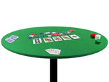 Felt Card Poker Cover Green Stretch Elastic Fitted Bridge Card, Mahjong,Night Topper V1366-AZ2-W-07459