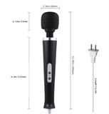 Tutuviw 10 Speeds Wired Powerful Handheld Electric Back Massager with Strong Vibrations, Personal V1189-WXFWAL-20260319-00058